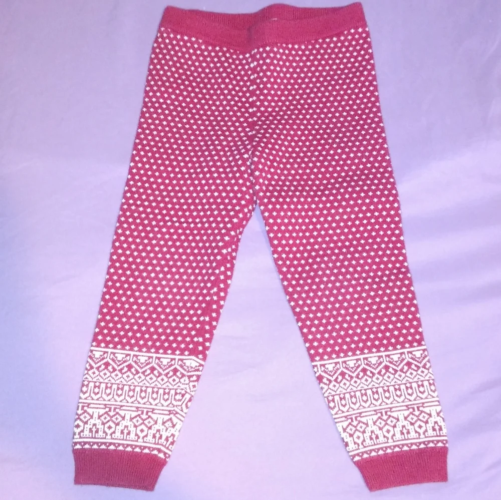 Osh Kosh Genuine Kids Embroidered Sweater Legging Pants
